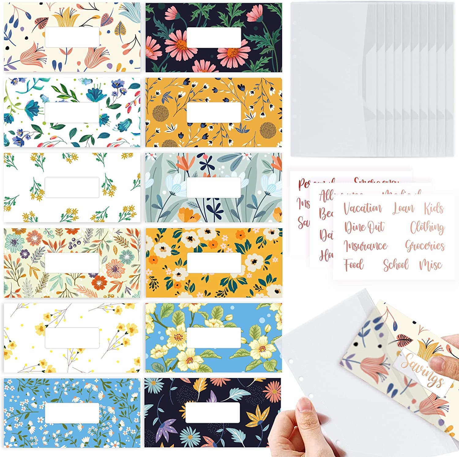 deco pocket double sticker binder + refills (40 sheets) – creamydreamclub