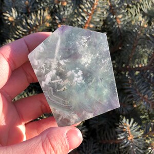stunning green fluorite crystal freeforms