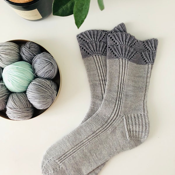 Pigneto Socks Knitting Pattern