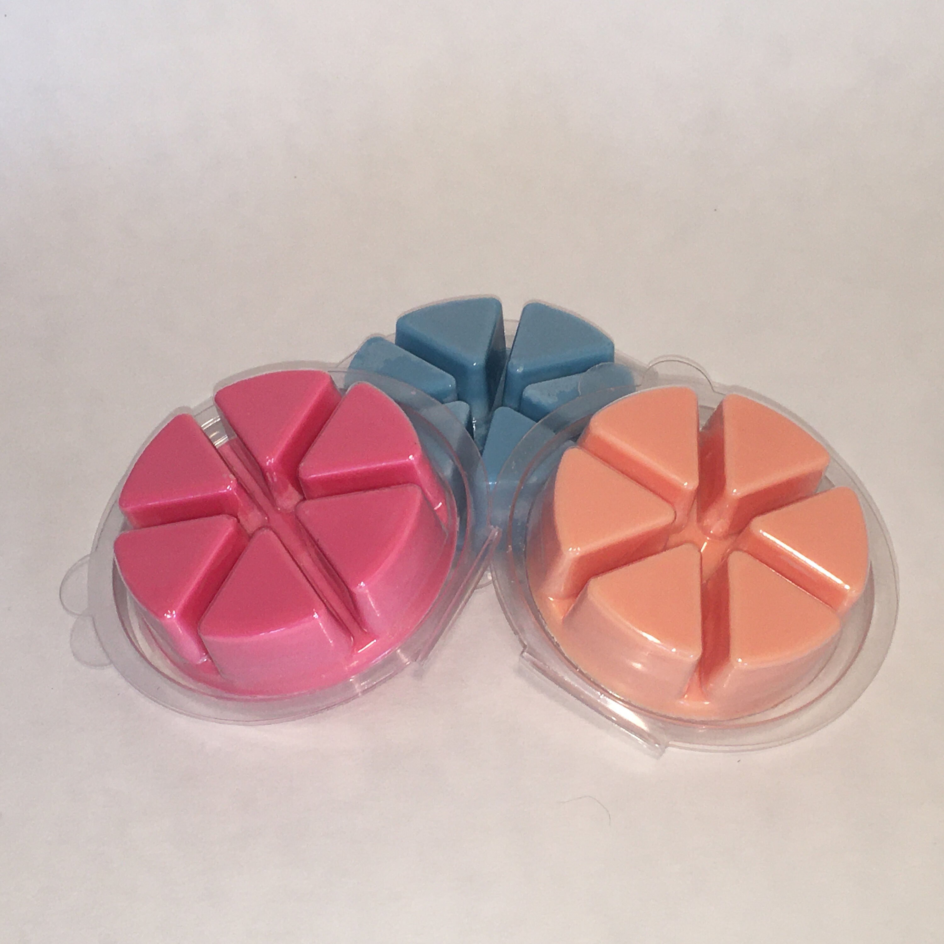 LARGE Clear Empty Round 24 pack 6 Section Wax Melt Tart Etsy