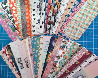 Oopsie Bookmark Grab Bag | Surprise Laminated Bookmarks | Mystery Book Lover Gift