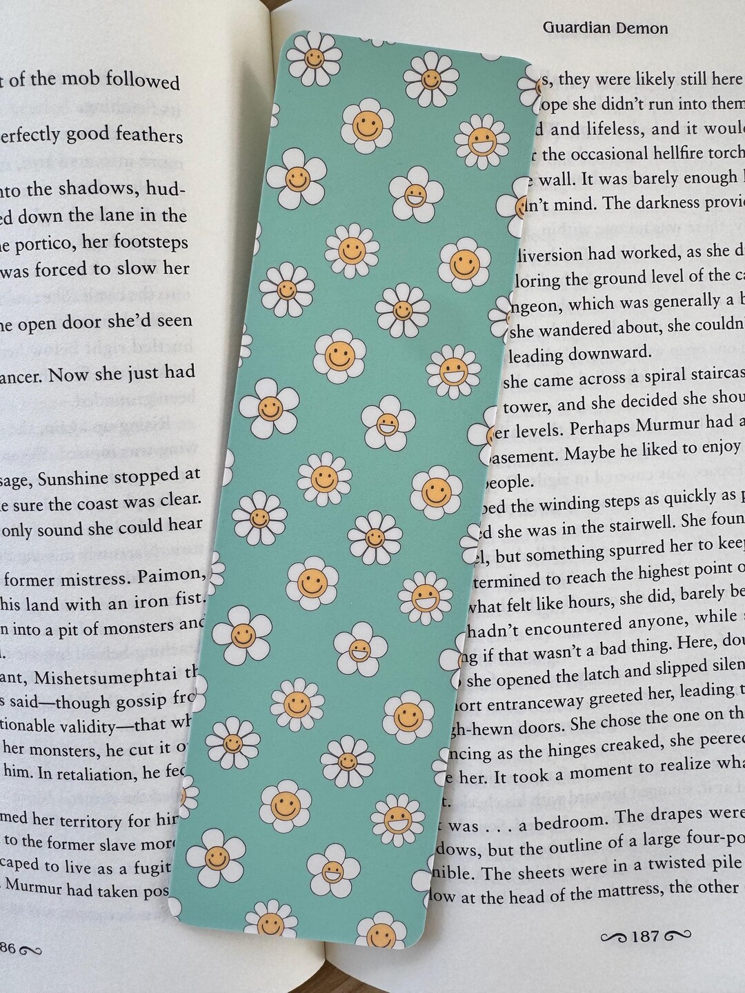 Laminated Bookmark - Happy Spring Flowers - Etsy