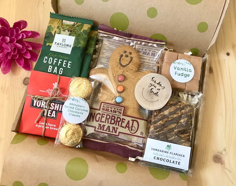 A Little Smile Afternoon Tea Letterbox Gift Hamper Yorkshire Etsy UK