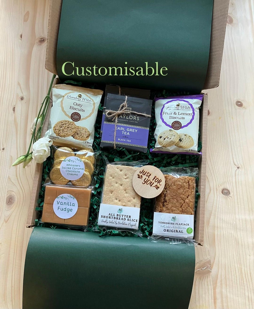 Afternoon Tea Hamper | Gift Box | Tea Gifts | Green Tea | Earl Grey Tea ...