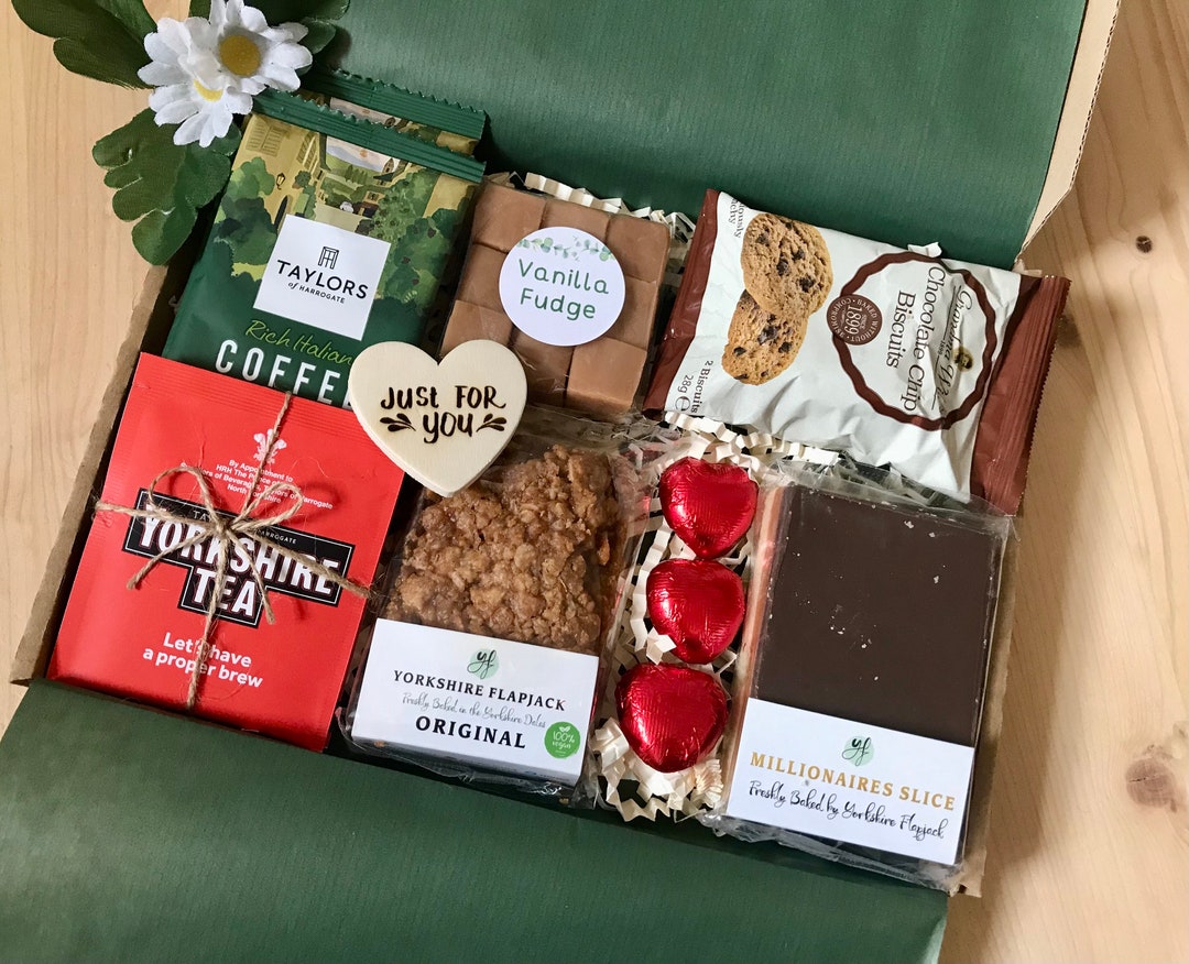 A Little Heartwarming Afternoon Tea Letterbox Gift Hamper Biscuits Tea