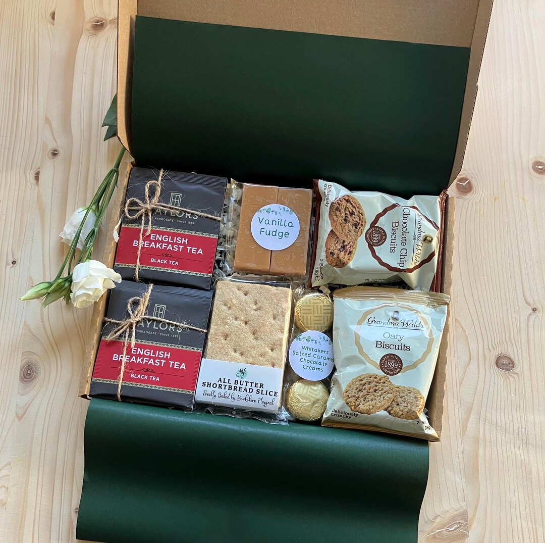A Little Tea & Biscuits Letterbox Gift | Hamper | Tea Gift Hamper ...