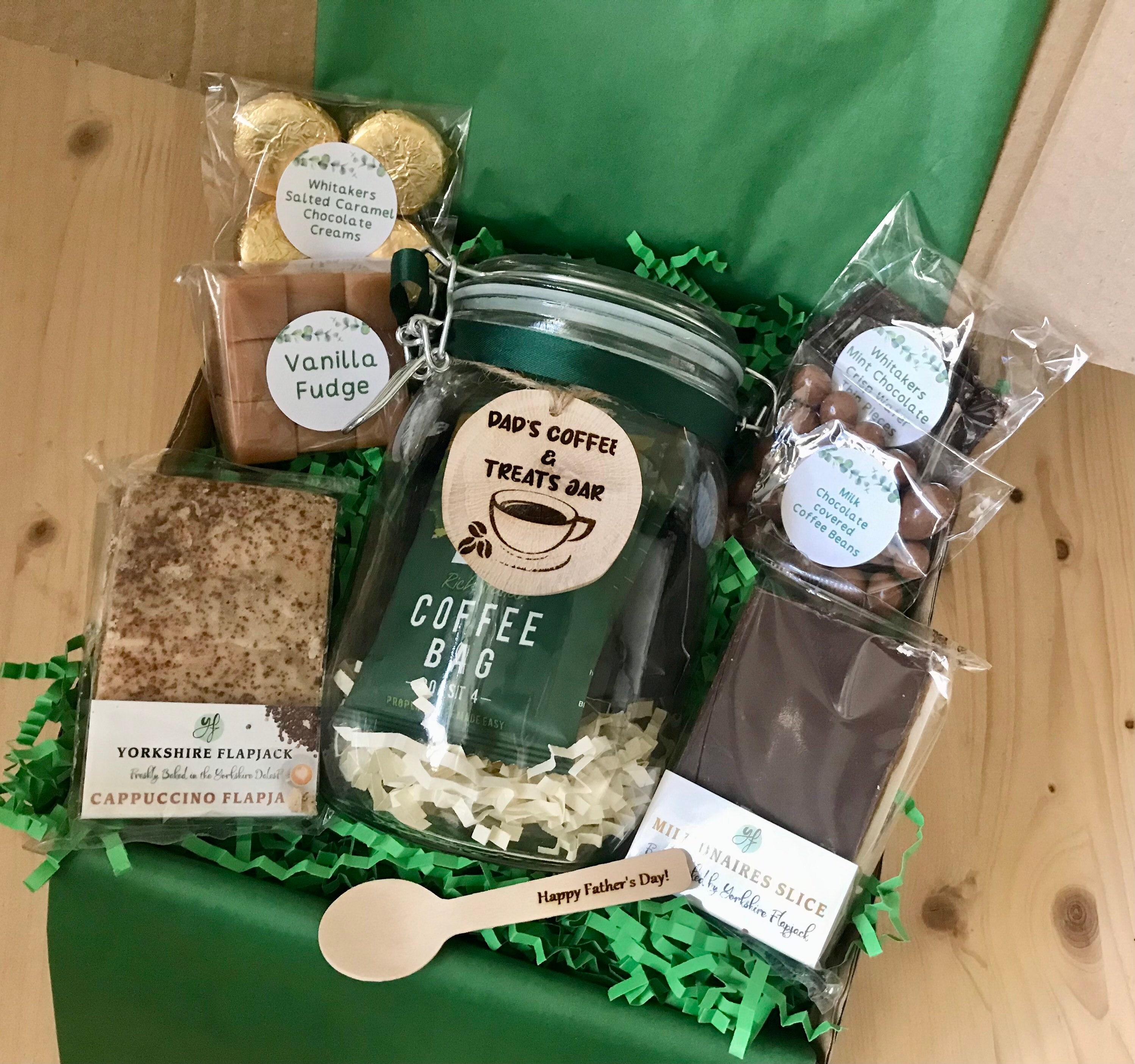 Fathers Day Coffee Hamper Gift Jar Fathers Day Hamper Coffee