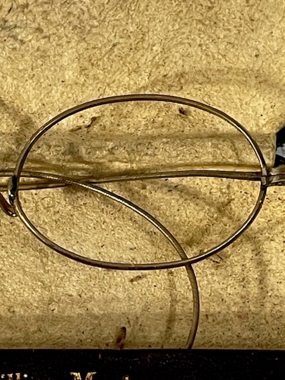 Antique metal eyeglass frames. - image 3