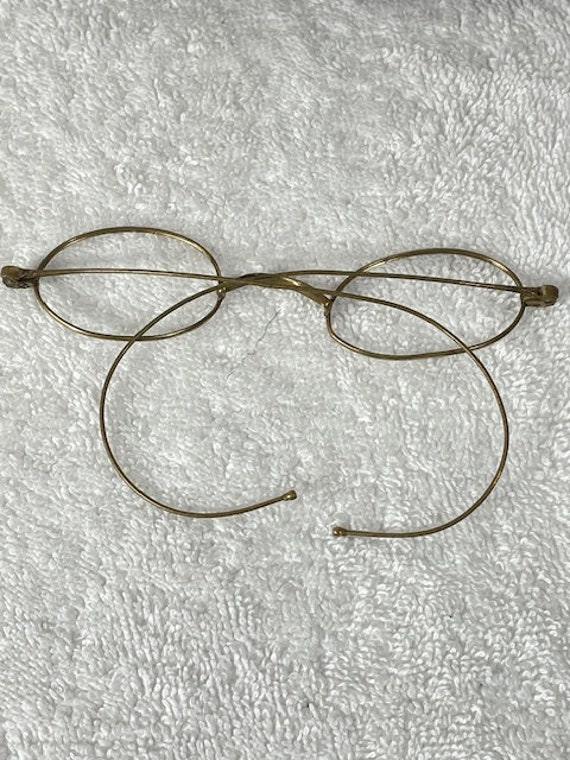 Antique metal eyeglass frames. - image 5