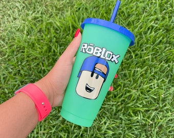 Roblox Tasse, Roblox Becher, Roblox Geburtstag, Schulanfang, Roblox Geschenk, Junge Roblox, Roblox Wasserflasche, Benutzerdefinierter Becher, Roblox Party.