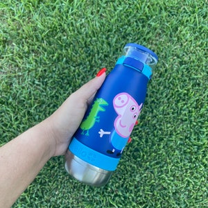 George Tumbler, George Peppa Pig, Peppa Pig Birthday, Peppa Pig Gift, Peppa Pig, Peppa Birthday, Peppa Water Bottle, Peppa Pig Party.