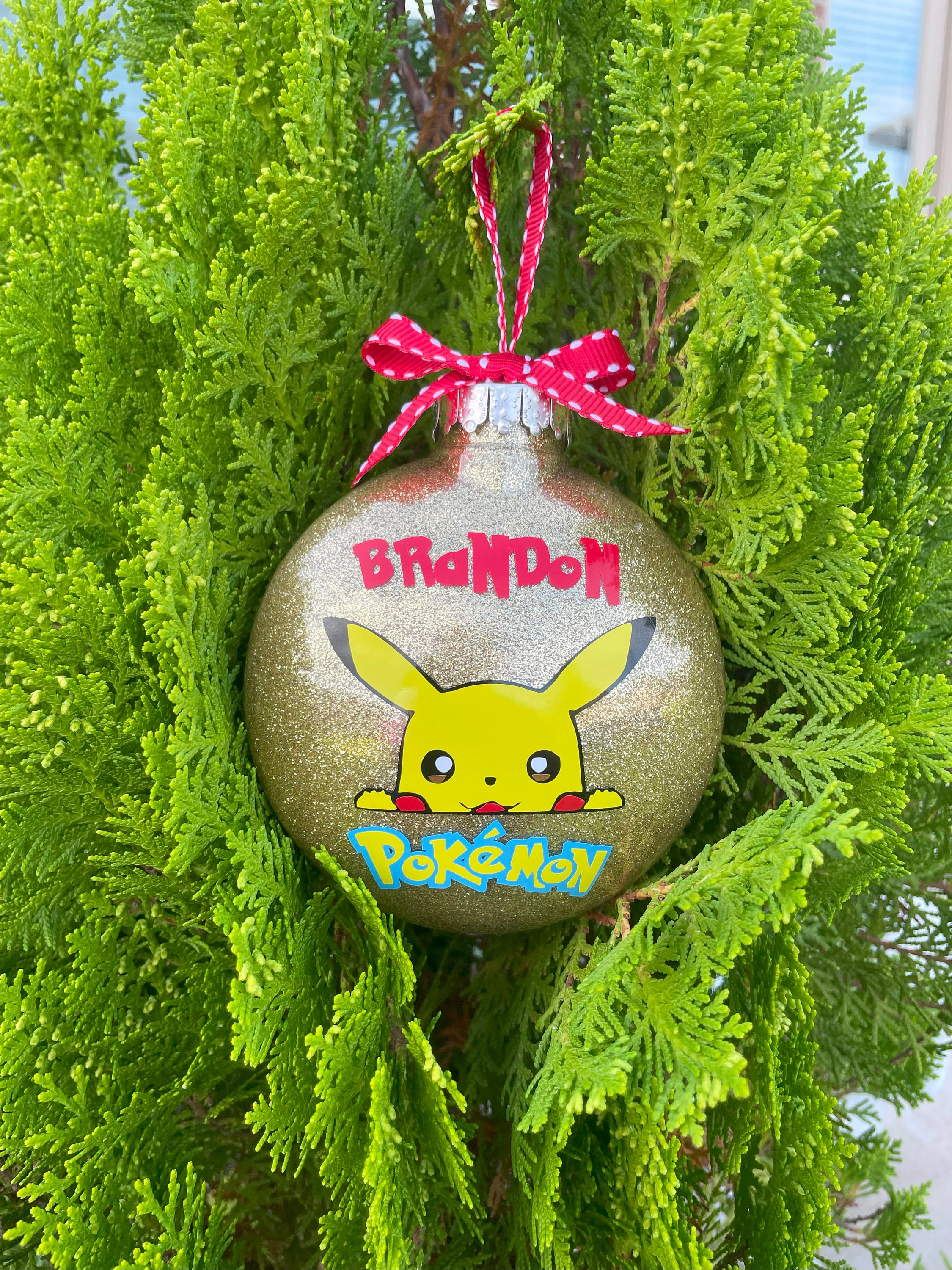 Pikachu Christmas tree topper