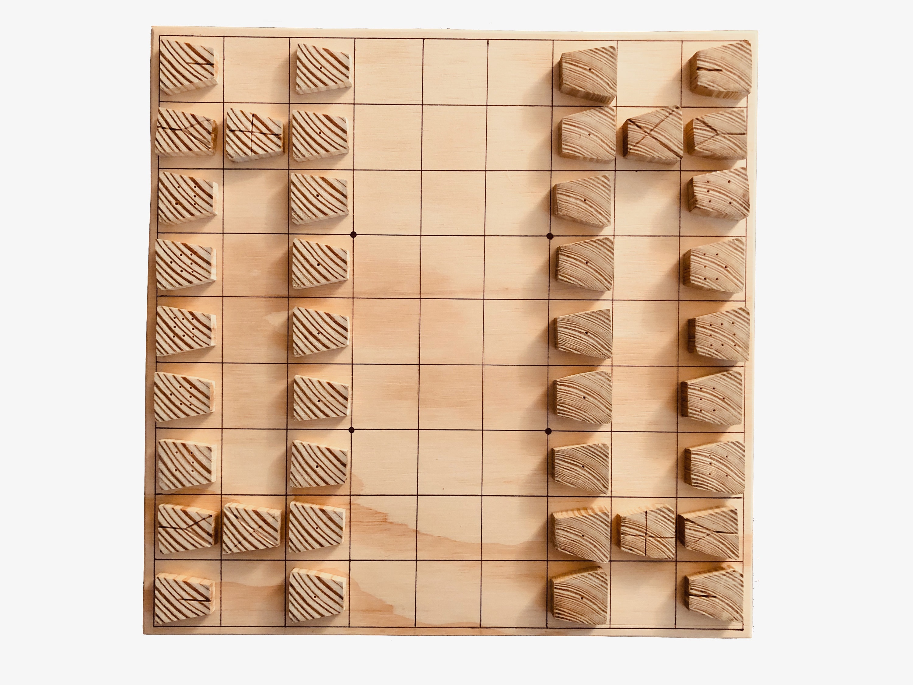 Nintendo Shogi Japanese Chess Board & Pieces Set wooden Japan Import