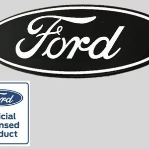 2021 - 2025 FORD BRONCO. 1x Gel coated Ford gel coated emblem overlays white Logo