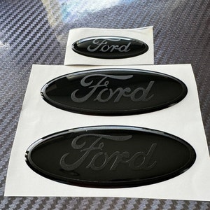 thumbnail image 2 of Ford Transit Custom Mk7 Mk8 Gel Badge Overlay – Full Set – Personalise Your Van 2 of 6