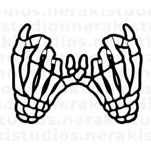 Pinky Promise Skelett Hand SVG, Hands SVG, Love SVG, Digital/Instant Download Svg Dateien für Cricut, Cut Datei svg, png, jpg