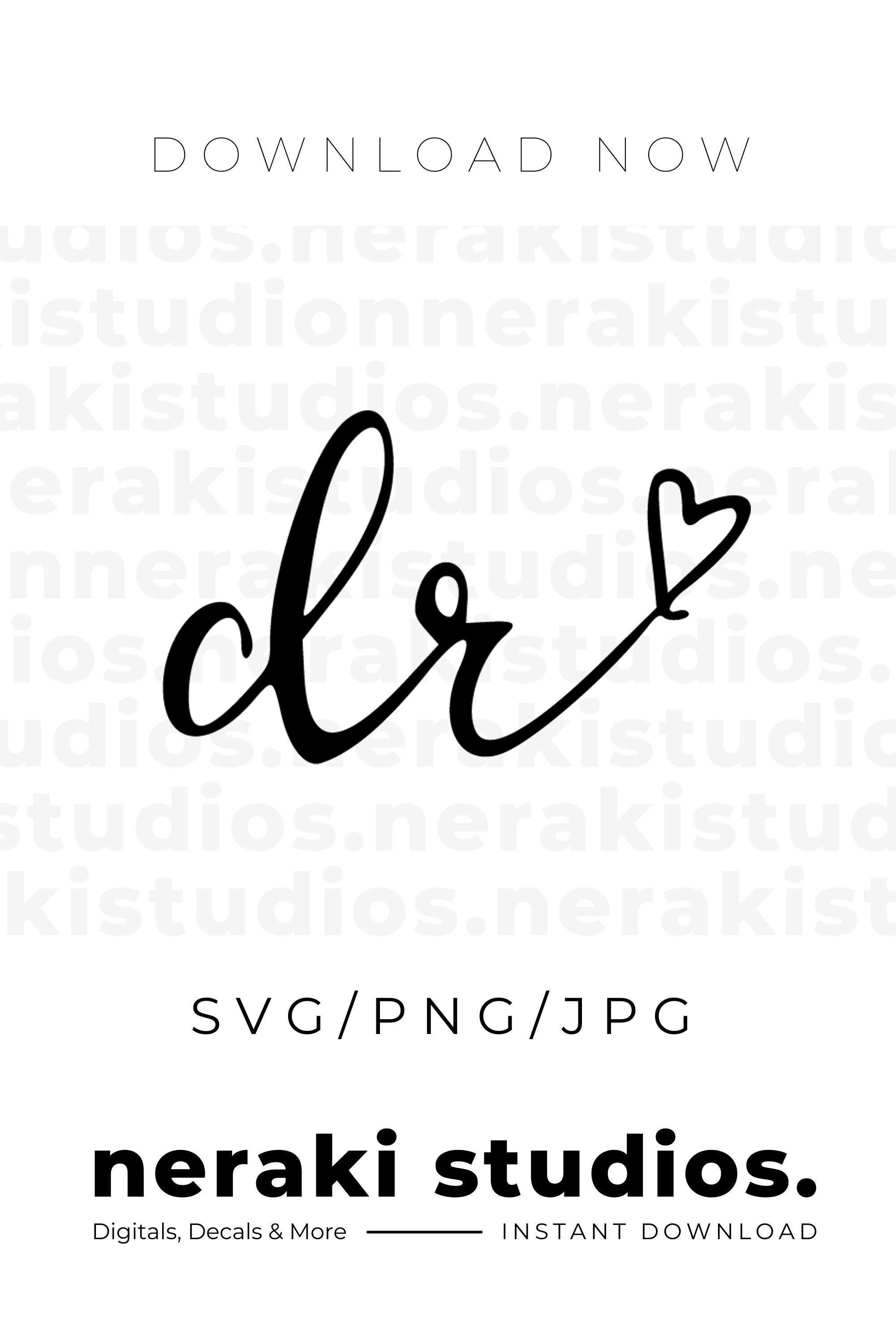 Doctor SVG, Doctor Gift svg, Dr. title svg, File Svg per Cricut, Taglia file svg, png, jpg