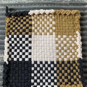 Pot holder, Hot Pad, Kitchen ware, Handcrafted potholder, Cotton potholder, Cotton Hot pads, Made in USA