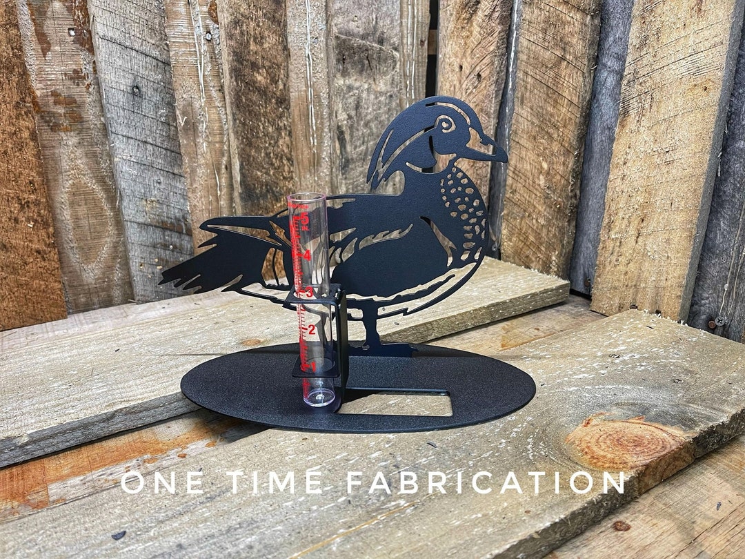 Wood Duck Rain Gauge Weather Station Etsy