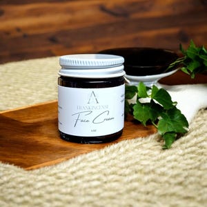 Frankincense Essential oil face cream for day and night natural face cream anti-aging natural face Botox face cream made with raw honey