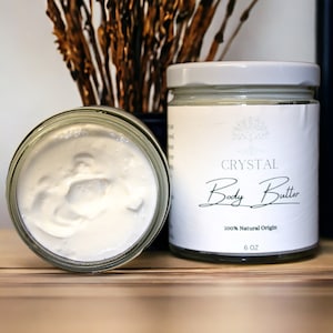 Light Scent Body Butter Whipped Body Butter Shea butter Non-greasy Natural Moisturizer Body Butter Fragrance Free body butter 6 Oz Clean