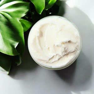 Hand Cream for dry hands made with shea butter kokum butter cocoa butter olive oil for chapped hands cream moisturizing non-greasy 2 oz