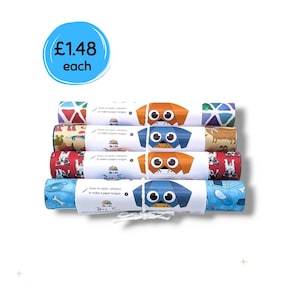 Dog Origami Party Bag fillers, animal party bag fillers, party animals, creative eco party favours for kids imagem 1