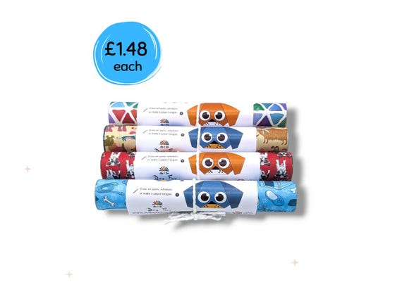 Dog Origami Party Bag fillers | Bluey party bag fillers |creative eco party favours for kids