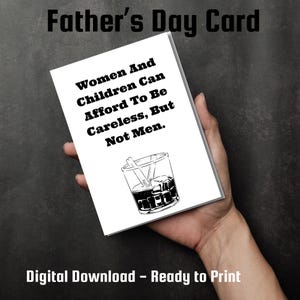 Tarjeta del Día del Padre, Tarjeta con frases inspiradas en El Padrino, Tarjeta divertida