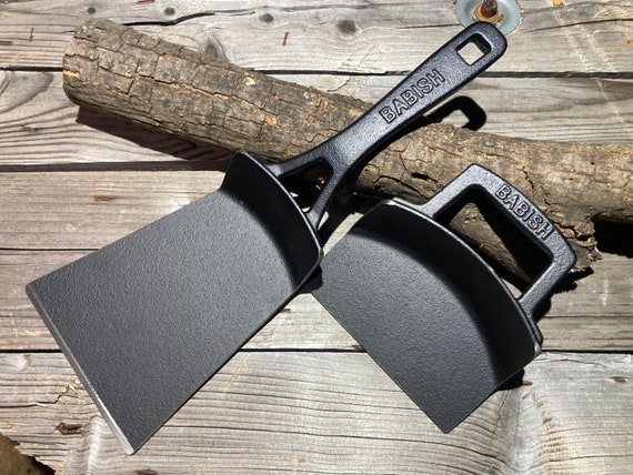 Cast Iron Spatula and Scraper Set 