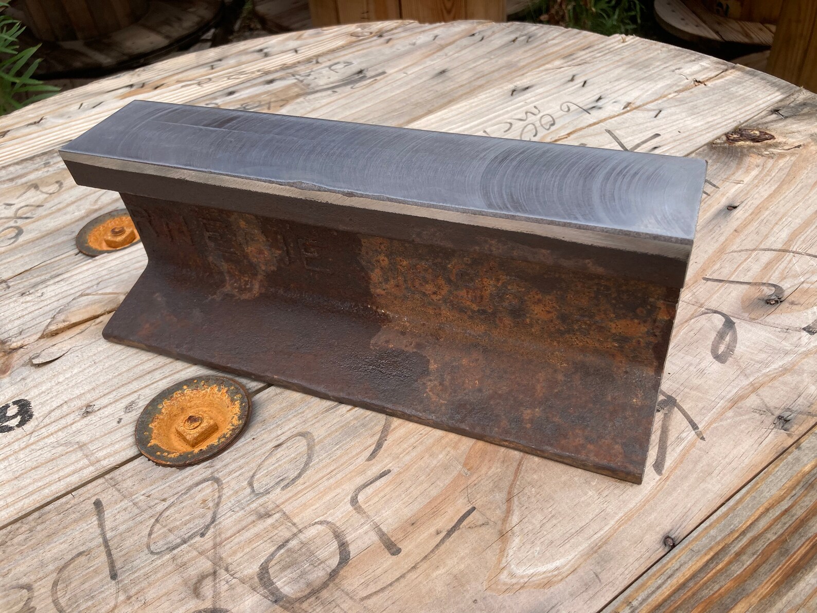 30 pound railroad track anvil 30 pound railroad track anvil