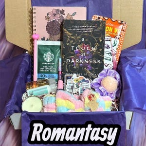 Caixa de livros Um Toque de Escuridão | Conjunto de Presente Romantasy