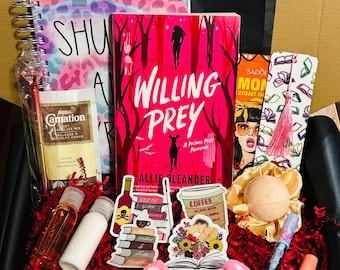 Dark Romance Book Box | Willing Prey Gift Set
