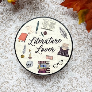 Literature Lover Sticker