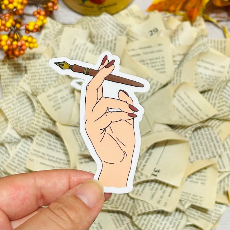 Written Sticker Writer Stickers - Etsy