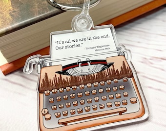 Medicine Walk Typewriter Keychain