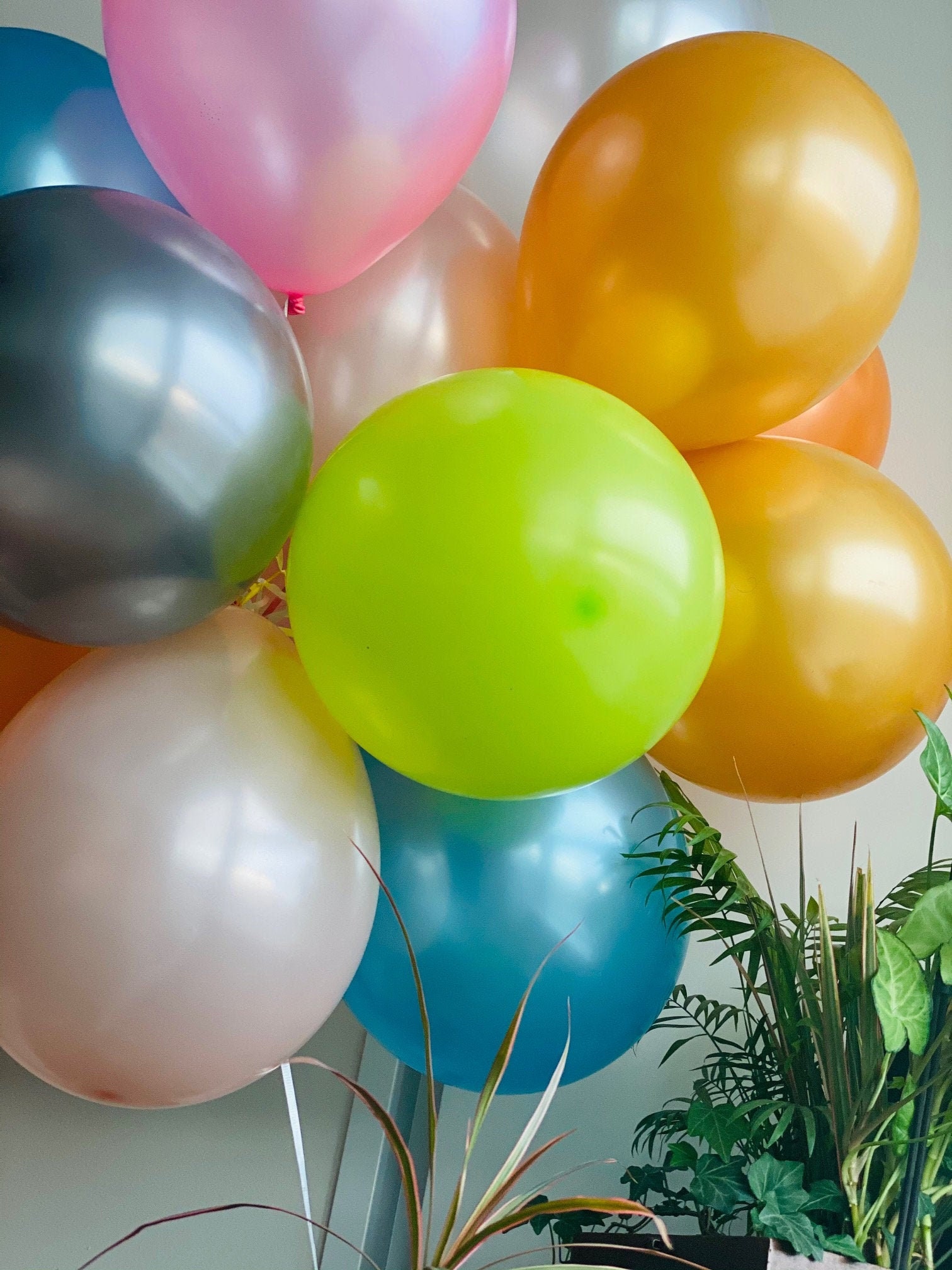 30 Teile/los 2,2g Perle Schwarz Weiß Latex Ballons... - Viceal
