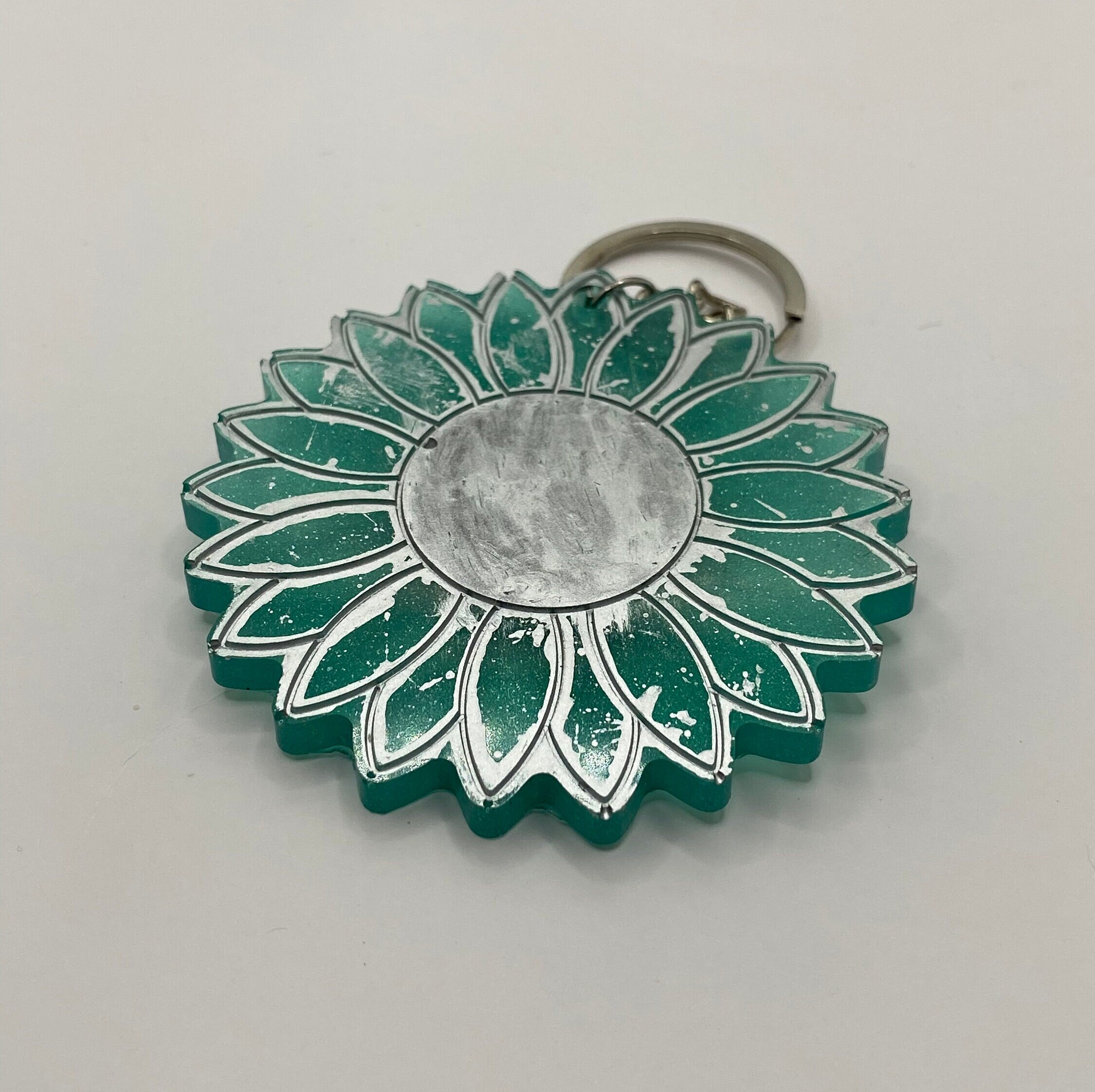 Sunflower Keychain Etsy