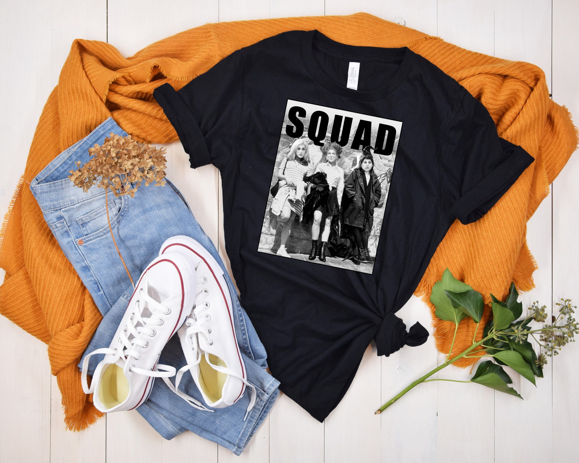 Discover Halloween Squad Tee, Hocus Pocus, Sanderson Sisters, Sister Squad, Halloween Witch