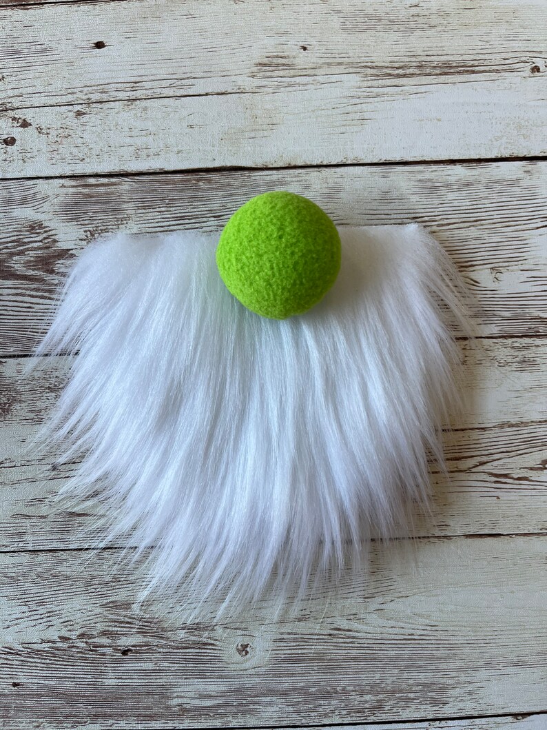 Green Noses. Set of Five Gnome Noses Noses for Gnomes Craft Etsy