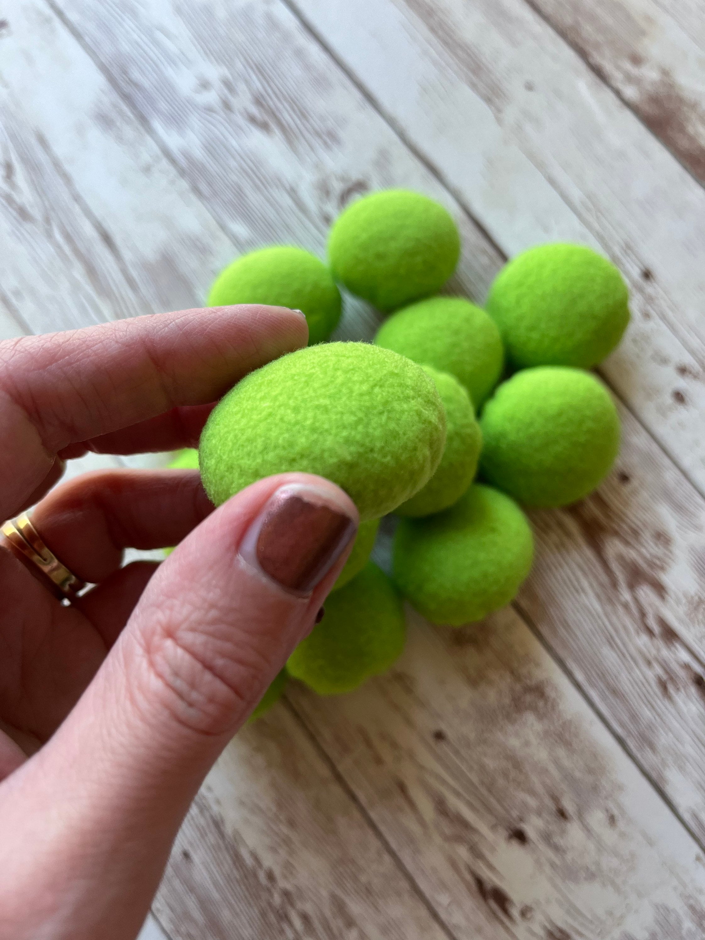 Green Noses. Set of Five Gnome Noses Noses for Gnomes Craft Etsy