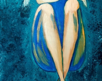 Beautiful Naked Painting - Etsy