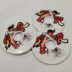 Version Street Fighter White - Cache anti-poussière pour joystick Arcade1up/Sanwa pour borne d'arcade