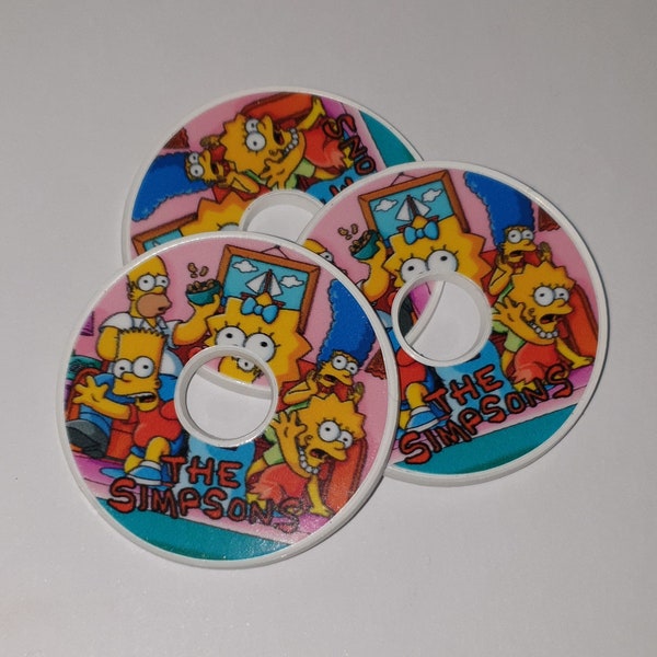 The Simpsons - Arcade1up / Sanwa Joystick Dust Cover For Arcade Machine