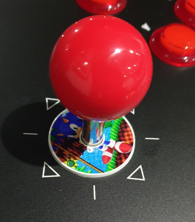 Sonic Arcade1up / Sanwa Joystick Dust Cover for Arcade Machine Etsy