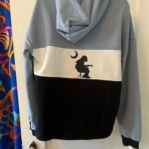 Home Team block color hoodie