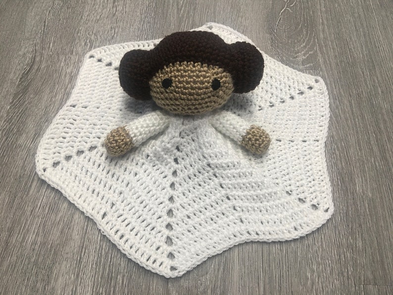 Star Wars Baby Security Blankets Yoda Grogu Leia Etsy