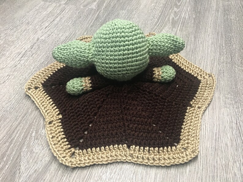 Star Wars Baby Security Blankets Yoda Grogu Leia Etsy