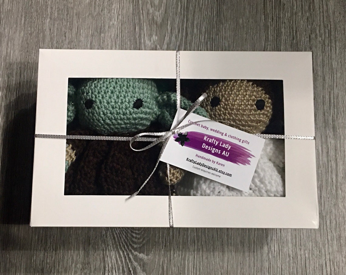 Star Wars Baby Security Blankets Yoda Grogu Leia Etsy