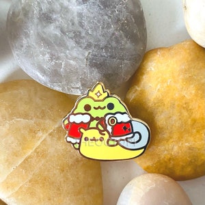 Fairytale Prince Frog Enamel Pin